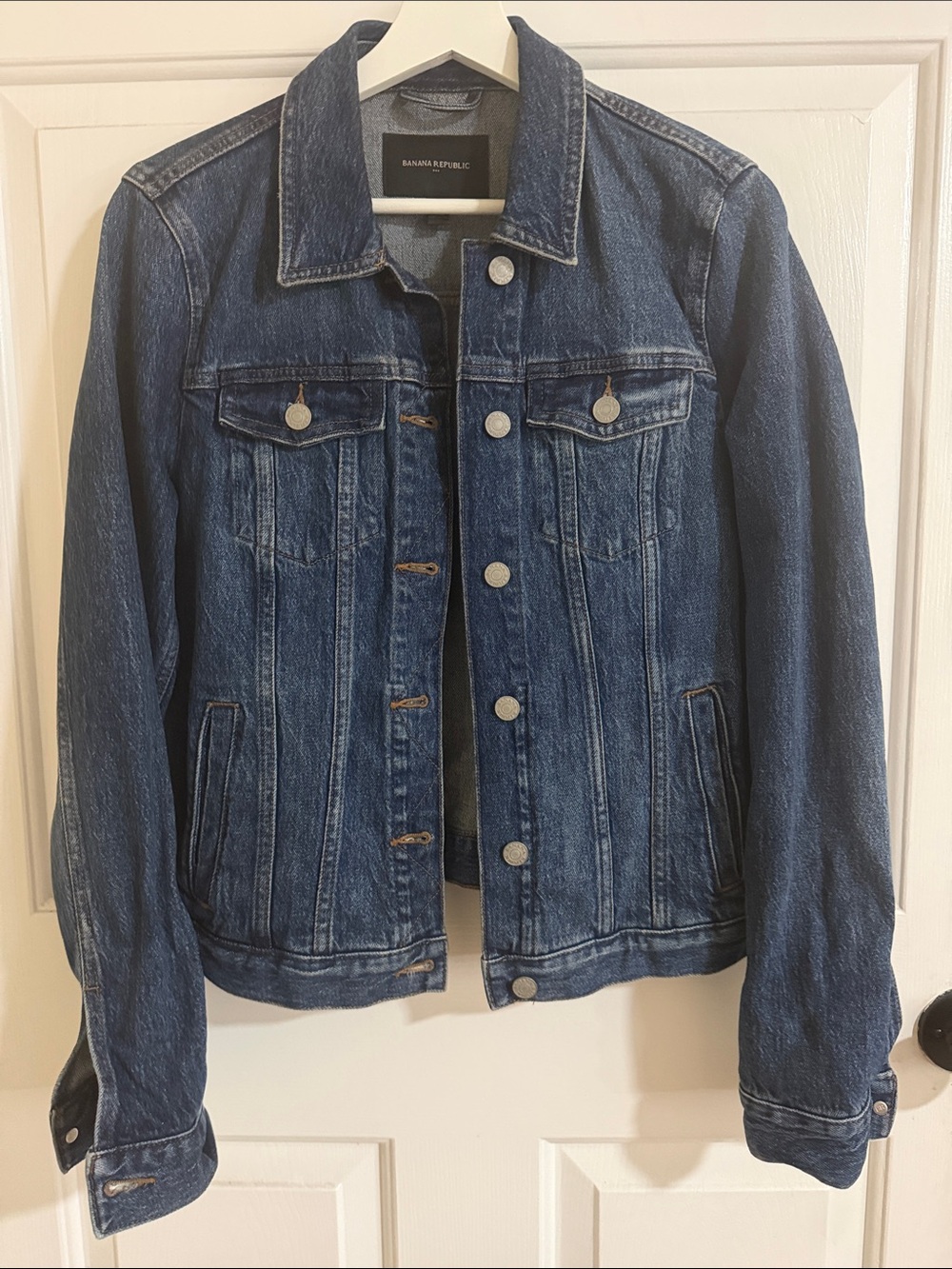 Banana Republic factory women’s Indigo Blue Denim Jacket